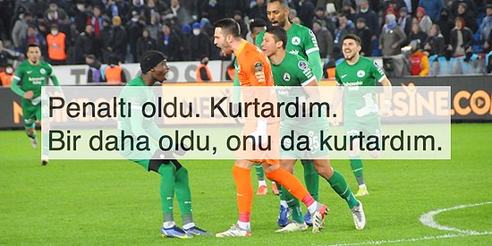 Okan Kocuk'tan Genzo Wakabayashi Performansı! 2 Penaltı Kurtararak Trabzonspor Giresunspor Maçına Damga Vurdu