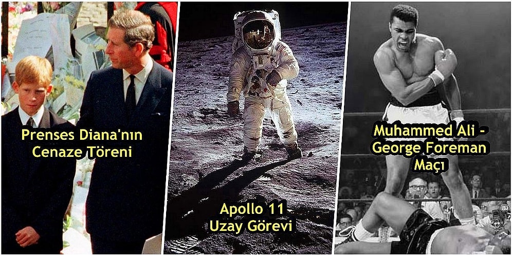 Tüm Dünyada Milyonları Ekrana Kitleyen Televizyon Tarihinin En Çok İzlenen Olayları