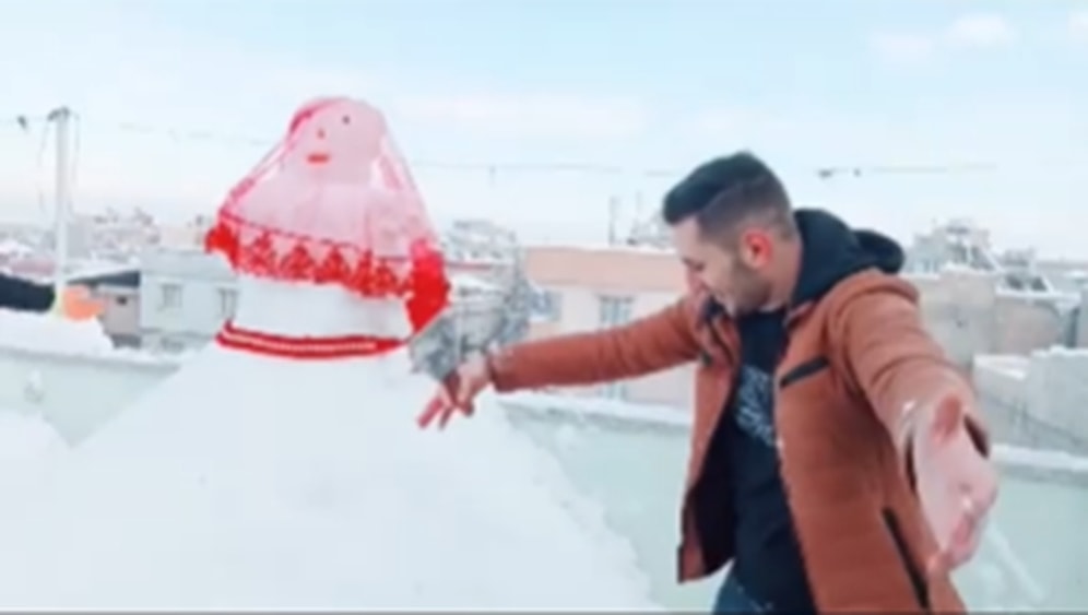 Yalnız Bu Evlilik Kısa Sürer: Kardan Gelin Yapan Yurdum İnsanı