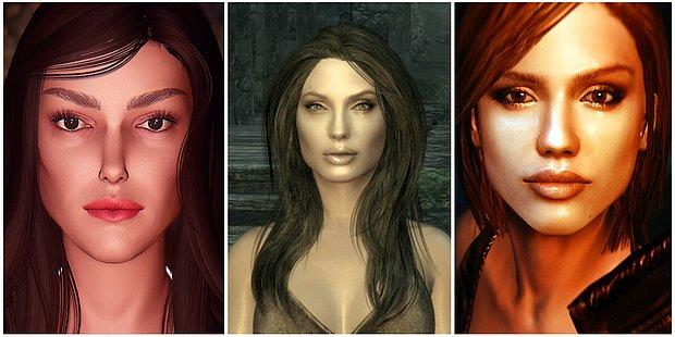 The Elder Scrolls VI: Hollywood: Skyrim'in Karakter Editörüyle Hollywood Yıldızlarına Hayat Veren 11 Tasarım