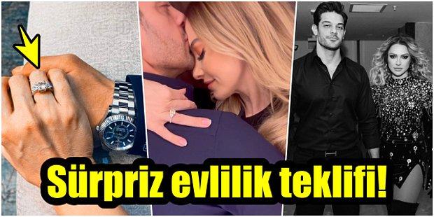 Evlilik Yolunda İlk Adım Atıldı! Mehmet Dinçerler'den Sevgilisi Hadise'ye Sürpriz Bir Evlilik Teklifi Geldi 💍
