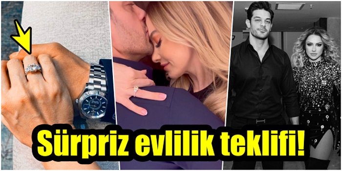 İlk Adım Atıldı! Mehmet Dinçerler'den Sevgilisi Hadise'ye Sürpriz Bir Evlilik Teklifi Geldi 💍