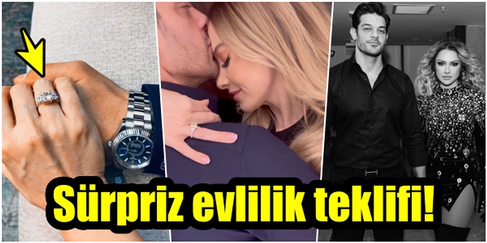 İlk Adım Atıldı! Mehmet Dinçerler'den Sevgilisi Hadise'ye Sürpriz Bir Evlilik Teklifi Geldi 💍