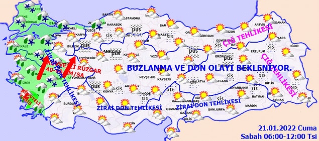 Hava Sıcaklıklarında Keskin Düşüş