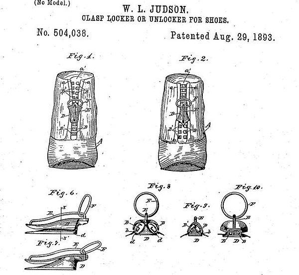 42 yıl sonra 1893’te mucit Whitcomb L. Judson “tutturaç” adlı ayakkabı fermuarının patentini aldı.