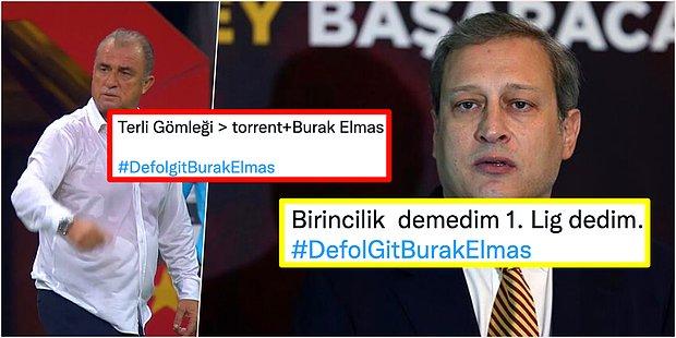 Galatasaray'da Kötü Gidişe Dur Diyemeyen Başkan Burak Elmas'a Sosyal Medyadan Gelen Tepkiler