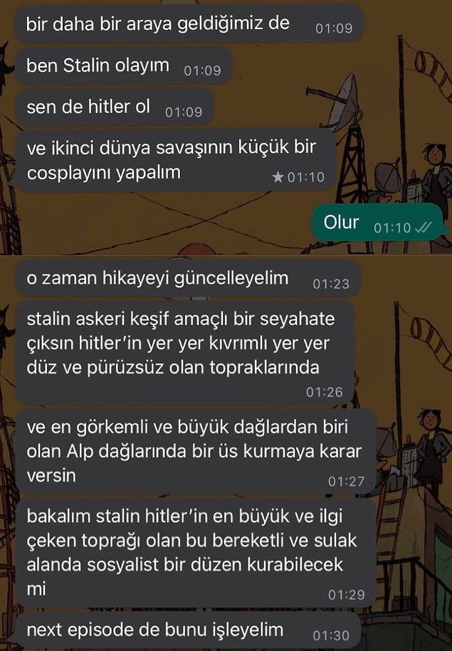 12. Millet bu sexting işini geliştirmiş.