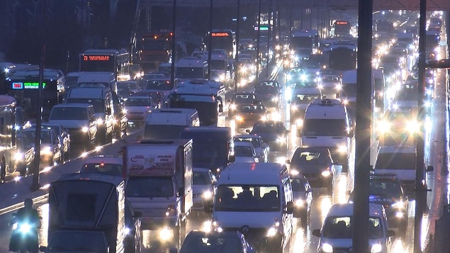 Trafik yoğunluğu yüzde 90'a çıktı