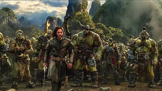 12. Warcraft (2016) - IMDb: 6.8