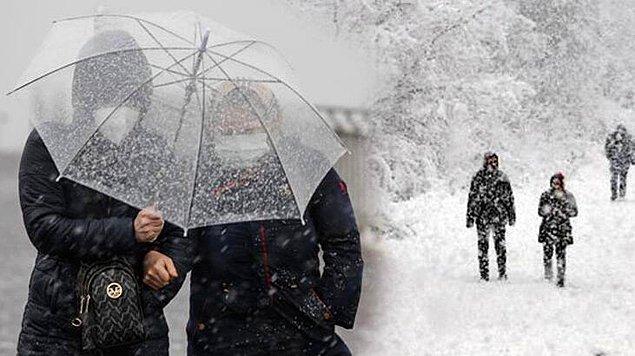 Ankara'da Arka Sokaklar Kardan Kapandı