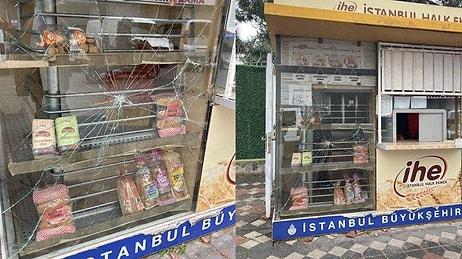 İstanbul'da Halk Ekmek Büfesine Saldırı: 'Eğer Kapatmazsanız Burayı Yakarım'