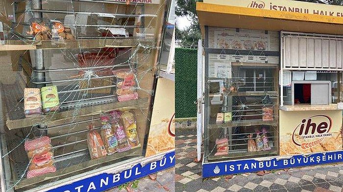 İstanbul'da Halk Ekmek Büfesine Saldırı: 'Eğer Kapatmazsanız Burayı Yakarım'