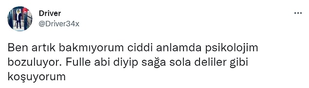 Geldiğimiz nokta bu, topluca delirdik!