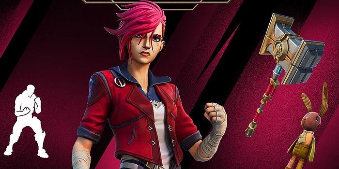 Arcane'de Tozu Dumana Katan Vi, Jinx'in Ardından Fortnite Evrenindeki Yerini Aldı!