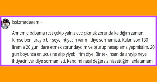 Hayatta Kendilerini En Değersiz Hissettikleri Anı Paylaşan Kişiler Karşısında Gözyaşlarınızı Tutamayacaksınız