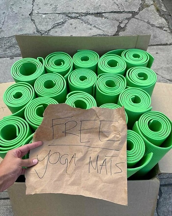 14. Бесплатные коврики для йоги