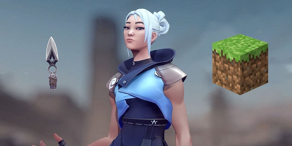 VALORANT'ın Haşin Düellocusu Jett'i Minecraft'ta Terör Estirirken Görmek İster miydiniz? Buyrun!