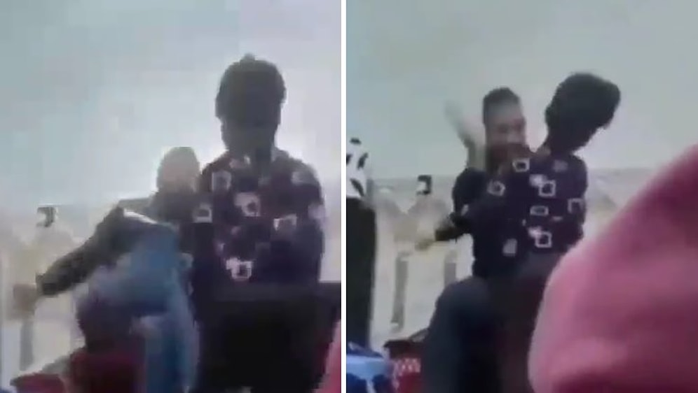 Sen Nasıl Babasın! Çocuğunu Acımasızca Döven Caninin Adeta Cinayete Teşebbüs Ettiği Korkunç Anlar!