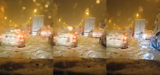 Ankara'dan İstanbul'a Giden Vatandaşlar Saatlerce Bolu'da Mahsur Kaldılar