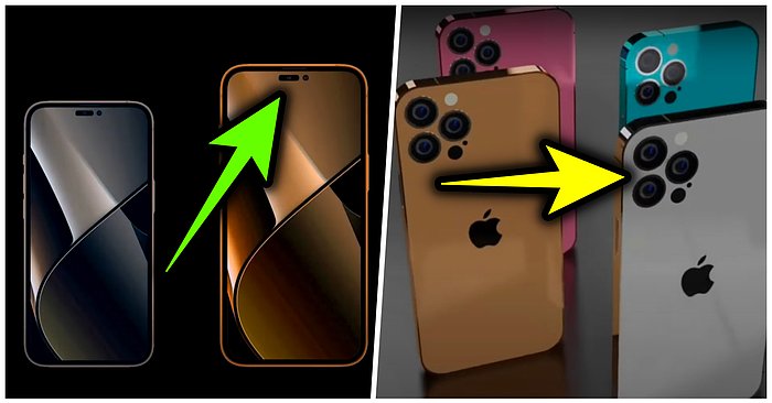 Sızdırılan iPhone 14 Modellerinde Apple'ın Vazgeçemediği Çentik Tasarımına Artık Yeni Bir Yön Verdiği Görüldü!