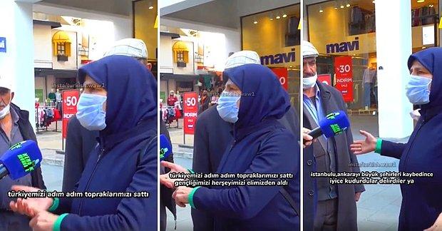 Sokaktaki Vatandaş: 'İstanbul'u, Ankara'yı Büyük Şehirleri Kaybedince Kudurdular'