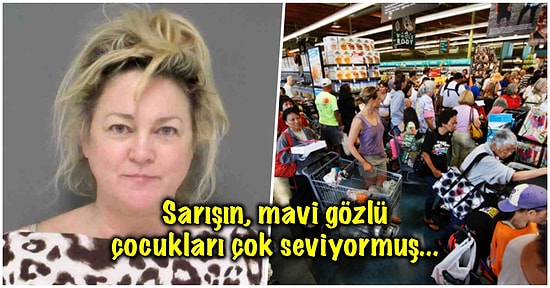 Marketin Kasasında Sıra Beklerken Başkasının Çocuğunu Çok Beğenip Annesi ile Pazarlık Yapmaya Çalışan Kadın
