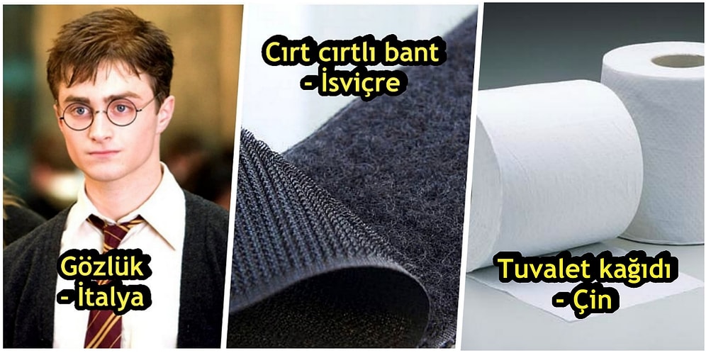 Her İcat İhtiyaçtan mı Doğar! Hiç Ummadığınız Ülkelerden Çıkan Birbirinden İlginç 25 Ürün