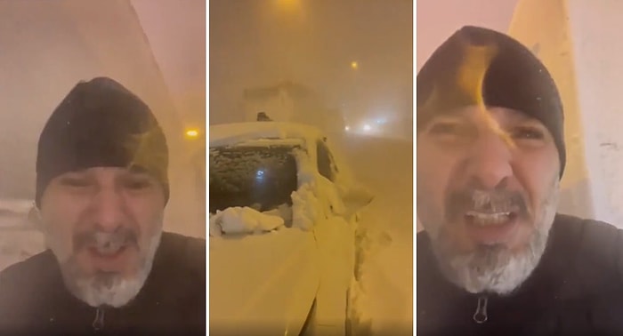 Kuzey Marmara Otobanında 4 Saattir Mahsur Kalan Vatandaş İsyan Etti: Ne Karayolları Ne İşleten Özel Şirket...