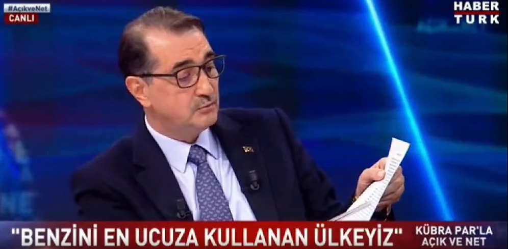 Enerji Bakanı Fatih Dönmez: 'Benzini En Ucuz Kullanan Ülkelerden Biriyiz, Avrupa’da Ortalama 26 Lira'
