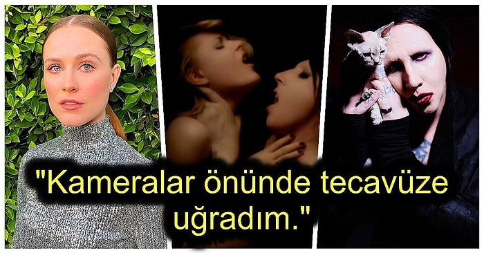 Ünlü Oyuncu Evan Rachel Wood, Marilyn Manson Tarafından Tecavüze Uğradığı Korkunç Anları Açıkladı