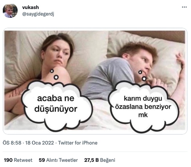 14. Sonradan gelen farkındalık...