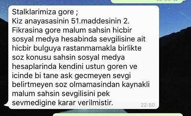 Ayrıca eğer yeni bir ilişkinin içindeyseniz ve bu davranışı hala sergiliyorsanız size kötü haber: Aldatmak yalnızca fiziksel olmuyor arkadaşlar! Eski sevgilinizi sürekli olarak düşünmek, onun fotoğraflarına ve takip ettiği insanlara bakmak hayatınızdaki insana da saygısızlık…