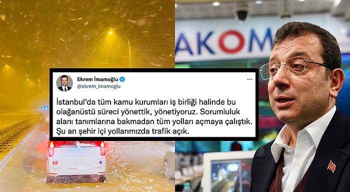 Kar Altındaki İstanbul'da Sorumluluk Tartışması: Karayolları'na Ait Yollara İBB'nin Yardım Eli Gündemde!