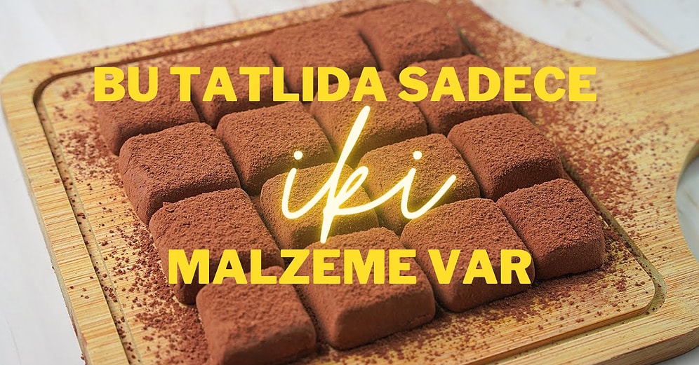 Sadece İki Malzemeden Yapabileceğiniz Dünyanın En Pratik Tatlısı Sütlü Çikolata Topları