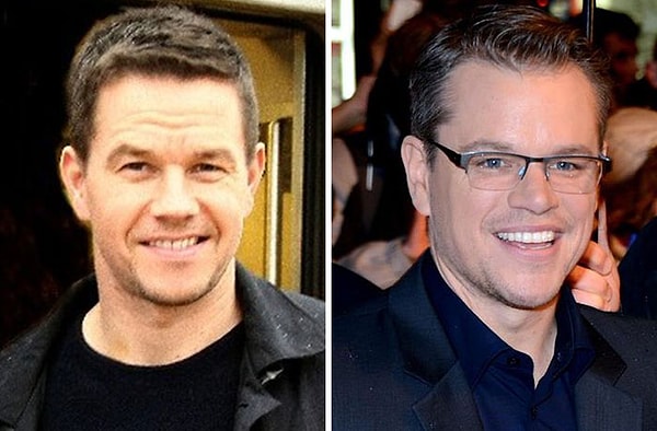 9. Марк Уолберг и Мэтт Деймон