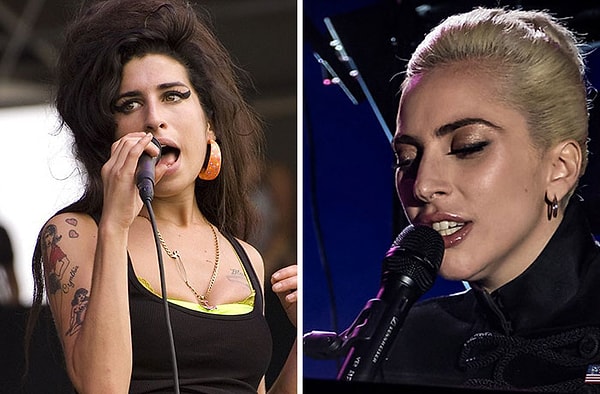 15. Эми Уайнхаус и Леди Гага