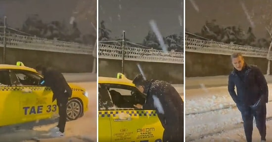 Mustafa Sarıgül, Mahsur Kalan Hastayı Almaya Giden Taksiciye 'Akşam Siftahı' Diyerek Para Verdi