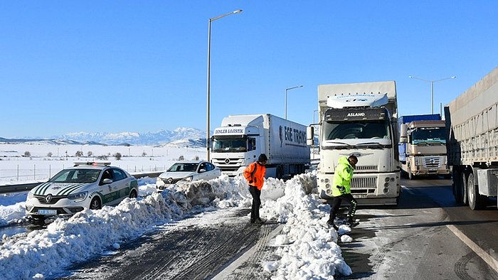 TAG Otoyolu Osmaniye'den Gaziantep Yönüne Ulaşıma Kapatıldı