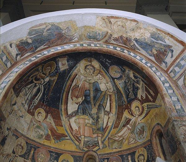 3. Andorra - Apse Fresco of Sant Miquel d'Engolasters Church