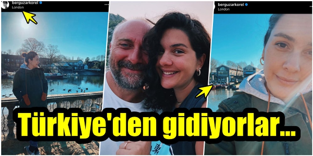 Bergüzar Korel ile Halit Ergeç'in Türkiye'yi Terk Edip İngiltere'ye Taşınacakları İddia Edildi!