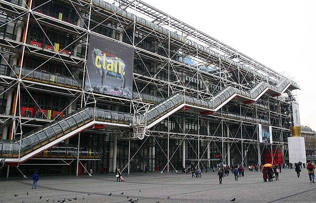 1. Pompidou Merkezi - Paris