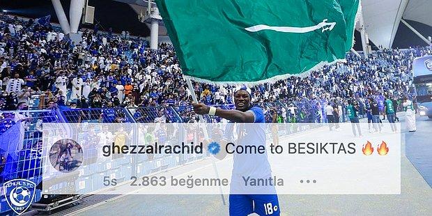 Ghezzal'dan Bafetimbi Gomis'e Çağrı: "Come to Beşiktaş"