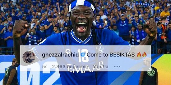 Ghezzal'dan Bafetimbi Gomis'e Çağrı: "Come to Beşiktaş"