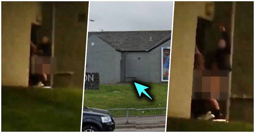 Sokak Ortasında Cinsel İlişkiye Girerken Kendilerini Çeken Kişiye Selam Vermeyi İhmal Etmeyen Enteresan Çift