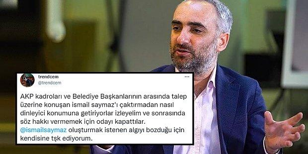 İsmail Saymaz, Twitter Sohbet Odasında Ekrem İmamoğlu'nu Eleştiren AKP'lilere Geçmişte Yaşananları Hatırlattı
