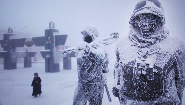 Termometrelerin Eksi 44 Dereceye Düştüğü ve Dünyanın En Soğuk Yeri Olarak Kabul Edilen Yakutsk'a Dair Her Şey