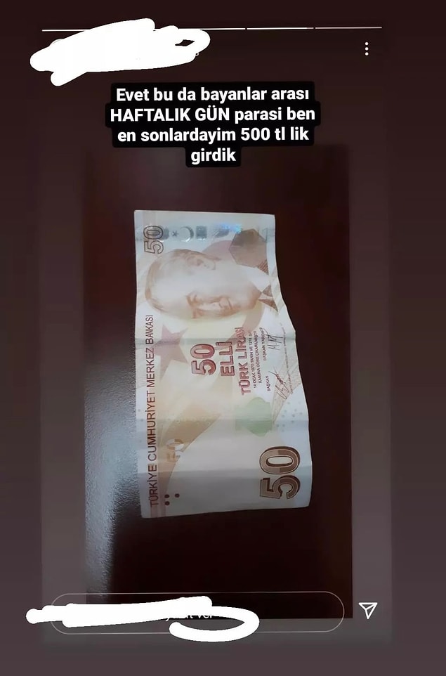 6. Fişti, altındı derken sıra paralarda.