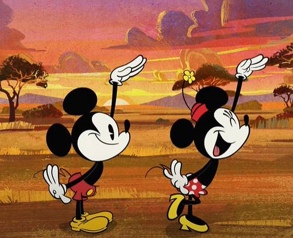 10. Клянусь богом, у Микки Мауса были подтяжки!