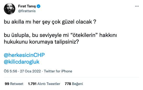 Gökberk'in Sözlerinin Ardından Kılıçdaroğlu'nu ve CHP'yi Hedef Aldı