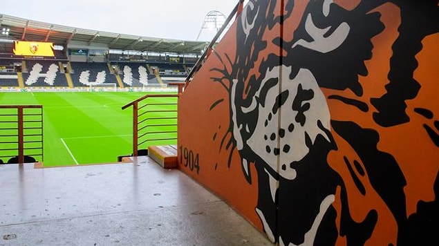 İngiltere Championship'te 29 puana sahip Hull City, 19. sırada yer alıyor.